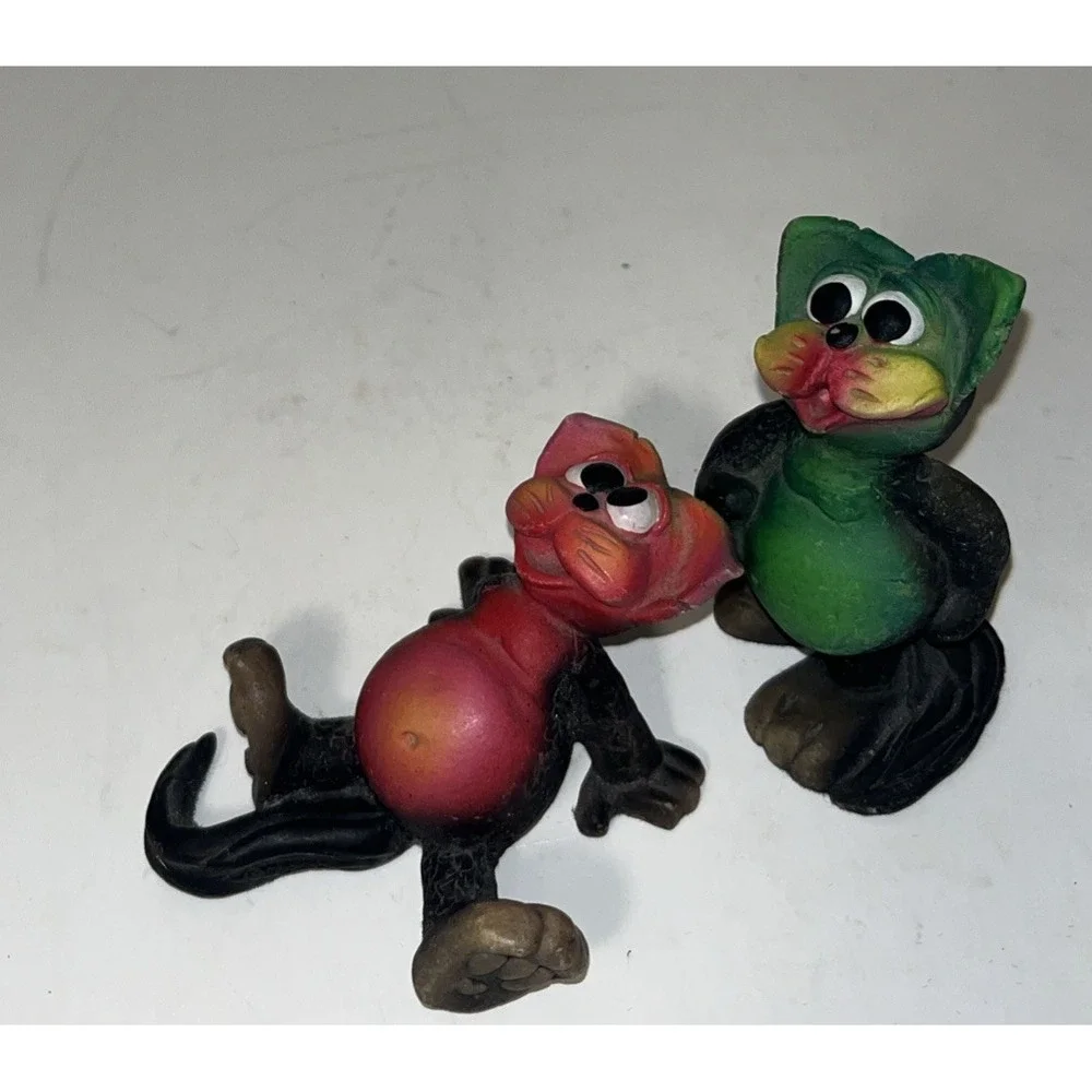 2 VTG 1996 Funny Pussins by Mary-Ann Orr, Panton Int. England, 
